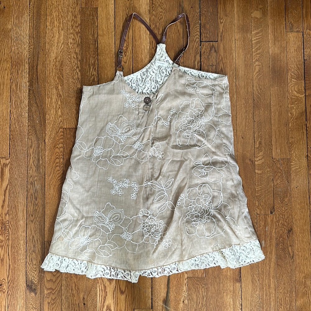 Blu Pepper Brown/cream Dress